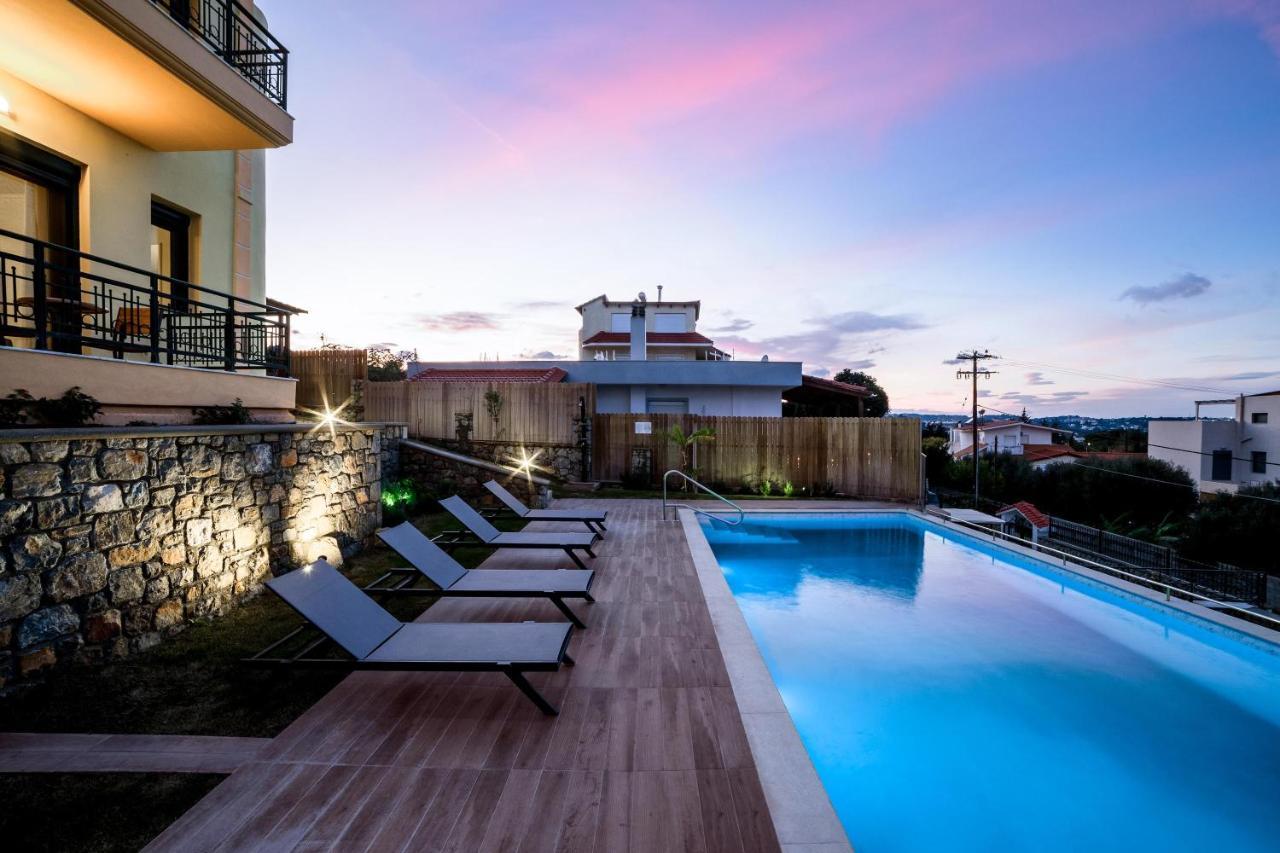 Siena Pool Villa Koskinou  Exteriér fotografie